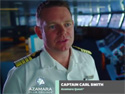 Azamara Commercial Featuring Captain Carl